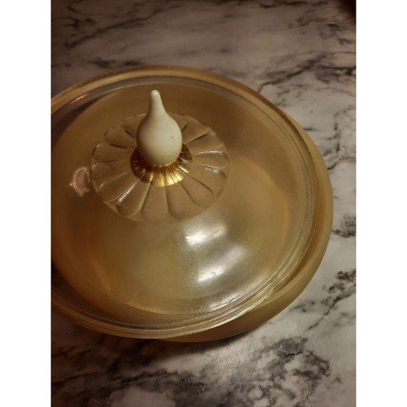 Vintage Avon Cotillion Beauty Powder Box Plastic - Picture 3 of 6